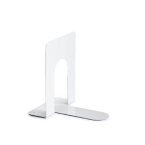 PLASTIDEA REGGILIBRI IN METALLO 12,7X16,5X16,5 CM BIANCO CONF 2 Pz.